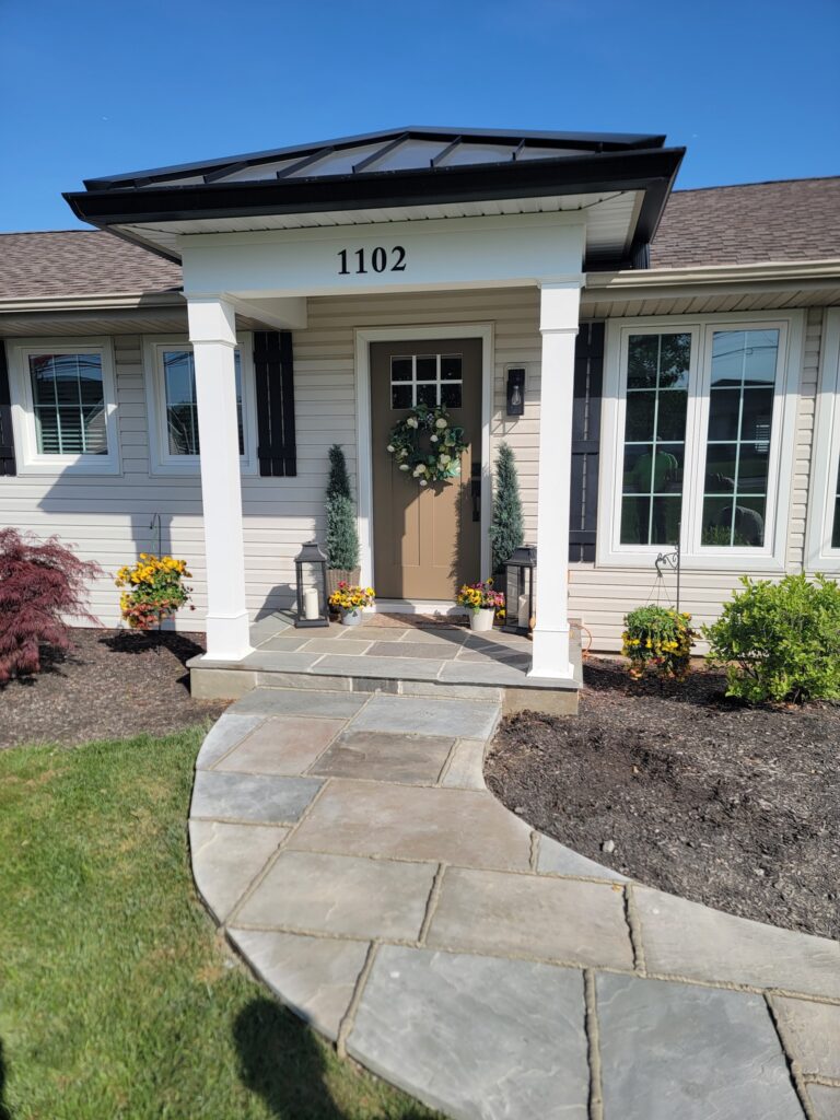 Portico Installation